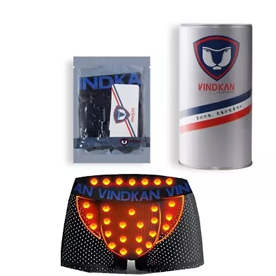 VindKan Men's Pennis Enlargement Underwear Magnetic Micro Modal Boxer Briefs • $22.99