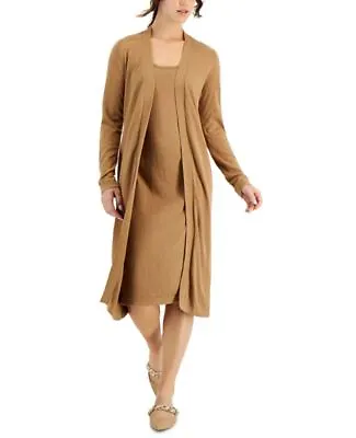 INC International Concepts 2-Pc. Sweater Dress Set Vicuna XL • $49.99