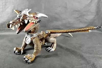 Mega Bloks 2 Headed Dragon Shadowbane Krystal Wars Silver & Gold VARIANT Rare • $40.28