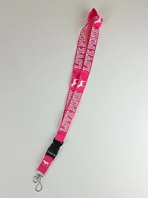 🔥Buy2 Get1 Free🔥 Love Pink Lanyar Victoria's Secret Lanyard Keychain Colors • $3.99