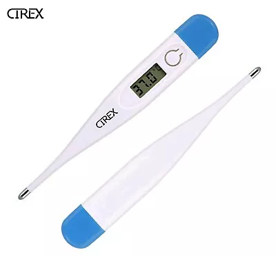 Personal LCD Medical Body Thermometer Adult Child Baby Oral Rectal Digital CE • $6.99