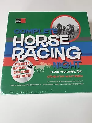 Complete Horse Racing Night DVD Game Boxed By Lagoon Games 2006 Host New Sealed • £15