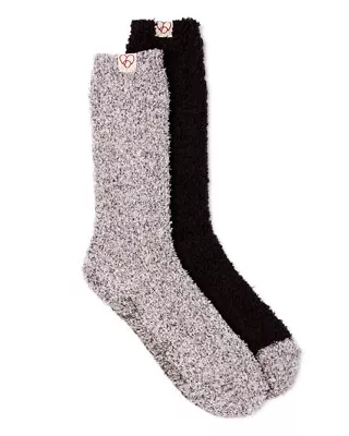 Dearfoams Men's Cozy Crew Socks 2-Pack • $9.99