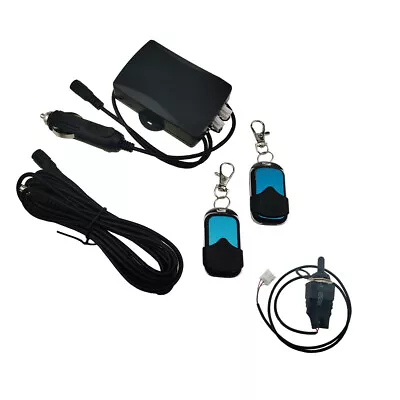 Electric Exhaust Cut Out Vavle System Manual Switch & Remote Control & Wire KIT • $30.68