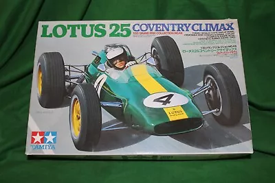 Tamiya Lotus 25 Coventry Climax F1 Race Car Model Kit 1/20 #20044 Sealed Parts • £54.99