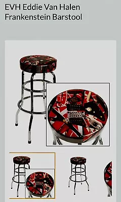 Edward Van Halen Stripes Frankenstein Original Rare Evh Barstool🔥new🔥unopened • $1299.84