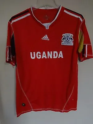 Vintage Official Merchandise Uganda Team Futbol Pullover Soccer Jersey Men Large • $45.92