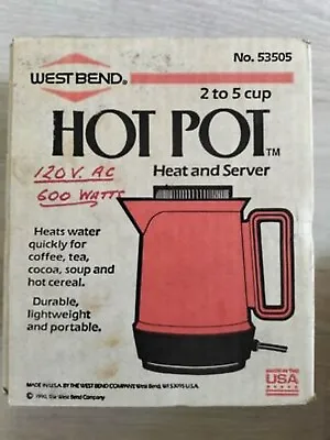 Fab Retro Vintage West Bend Hot Pot Kettle • $10