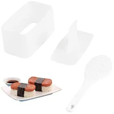 1 Pack Non Stick Musubi Maker Press With Small Rice Paddle Sushi Making Kit Onig • $10.20