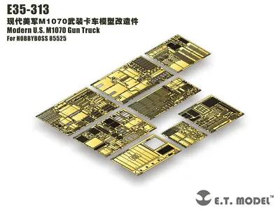 ET 1/35 Modern US M1070 Gun Truck Detail Parts For Hobbyboss 85525 • $66.50