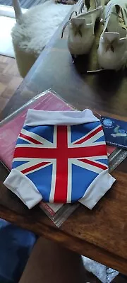 Splash About Happy Nappy Reusable Swim Small Union Jack  Girl Boy 0-3 Upf 50+ • £10