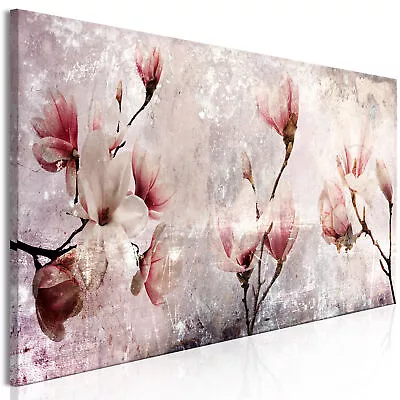 MAGNOLIA FLOWER Canvas Print Framed Wall Art Picture Photo Image B-C-0365-b-a • $69.99