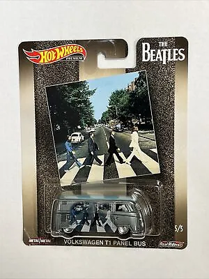 Hot Wheels The Beatles  Abbey Road  Vw T1 Panel Bus Premium Paint Error!!!! • $200