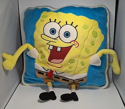 Vintage SpongeBob 3D Throw Pillow 2001 Franco  • $9.95