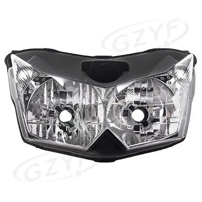 $148.49 • Buy Front Headlight Assembly Headlamp For Kawasaki Z1000 2007-2009 08 Black Housing