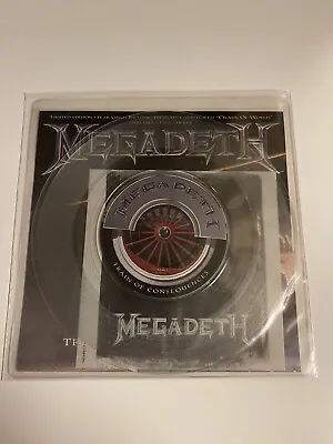 MEGADETH - TRAIN OF CONSEQUENCES  7  Clear Vinyl • £22.95