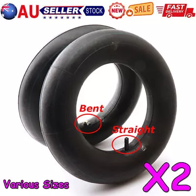 2X Inner Tube Bent/Straight Valve Lawn Mower Trolley Golf Cart ATV Tire Tyre AU • $19.99