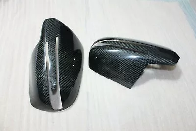 Carbon Fiber Tape-on Side Mirror Covers For 09 MERCEDES CLS W219 SL R230 A207 • $80.99