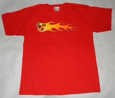 Disney World TEST TRACK Epcot Graphic T Shirt Size Large Adult Red Logo EUC • $5