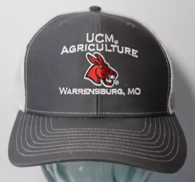 Ucm Central Missouri Mules Hat Ucm Agriculture Farm Snapback Hat Warrensburg Mo • $20.22