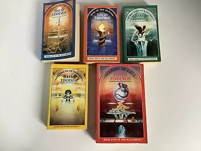 David Eddings The Malloreon Set Bundle Series Collection X 5 • £13