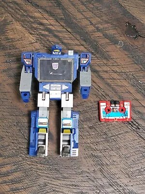 Vintage 1984 G1 Transformers Decepticon Soundwave W/ Rumble No Weapons • $72.50