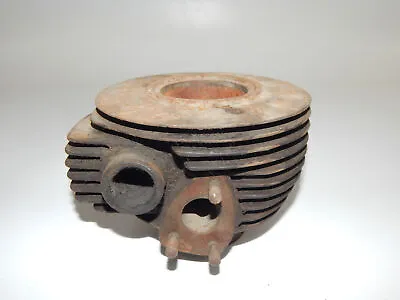 VINTAGE MOTORCYCLE VESPA MOTOR ENGINE TOP END 1951-1953 125 Cc CYLINDER 56.50 Mm • $179