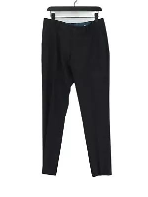 Zara Men's Suit Trousers W 32 In Black Polyester • £8