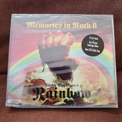 Ritchie Blackmore's Rainbow Memories In Rock 2 2x CD And DVD • £10