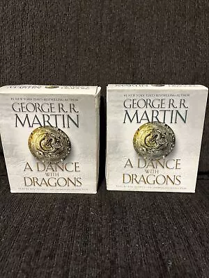 A Song Of Ice And Fire A Dance With Dragons Pt. 1 & 2 Audio Book Game Of Thrones • $15