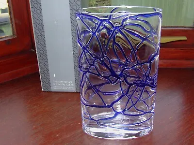 £7.99 • Buy A Beautiful Dartington Crystal Vase...Ocean