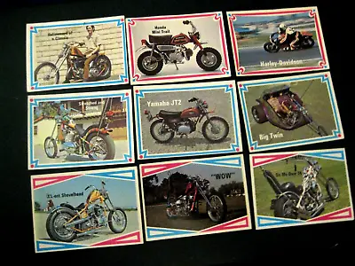 15 Hot Bike Street Chopper Motorcycle Trading Cards • $7.50