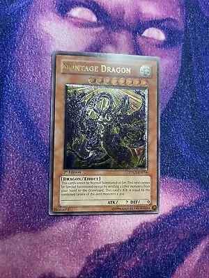 Yu-Gi-Oh! Montage Dragon TDGS-EN014 1st Edition Ultimate Rare • $34.99