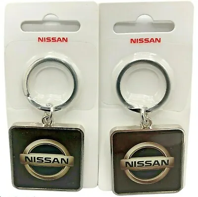 2 Metal Key Rings Nissan Emblem Official Licensed Product • $8.29