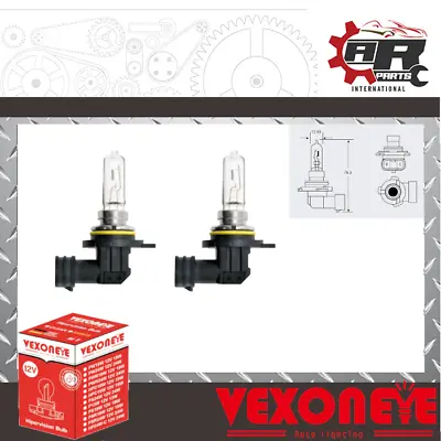 Light Bulb - HIR2 (9012) 55w 12v PX22d Halogen - Fog Cornering Headlight  X2 • £9.95