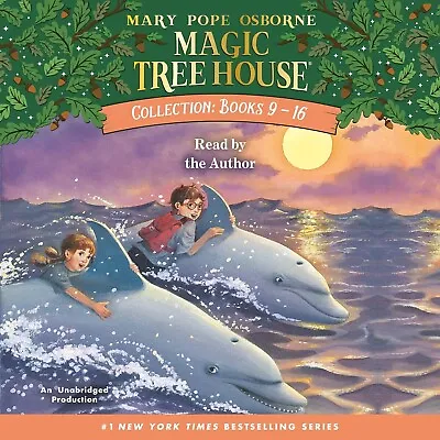 Magic Tree House Collection Books 9-16 Audiobook 5 CDs 2003 Mary Pope Osborne • $20