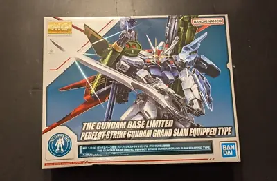 MG 1/100 Gundam Base Limited Prefect Strike Grand Slam Equipped Damaged Box • $129.99