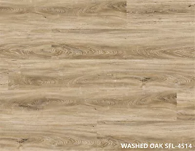 Longboard Loose Lay Washed Oak Luxury Vinyl Beige Flooring Commercial Waterproof • $45