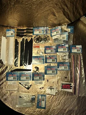 RC Helicopter Parts Lot With Storage Box • $169.98
