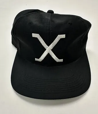 Vintage Malcolm X Youngan Snapback Hat Rare Clean Black/White • $300
