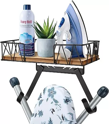 Ironing Board Hanger Wall Mount - Laundry Room Iron And Ironing Board Holder • £19.50