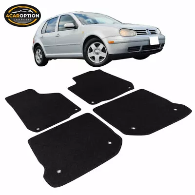 Fits 99-05 Volkswagen Gli Mk4 Golf Mk4 Jetta Mk4 2 4Dr Floor Mats Front Rear 4PC • $47.99