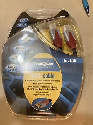 Treque HDMI Video Cable 6.6 Ft. New And Sealed Element Series Monster 2m • $1.99