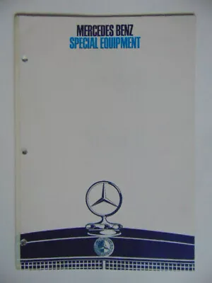 Original 1968 Mercedes Benz Special Equipment Brochure-280SL280SE300SEL220D • $20