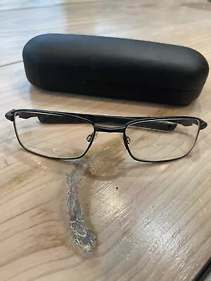 Oakley Bottle Rocket 4.0 Polished Brown Rectangle Eyeglasses Frames 53-18 120 • $27