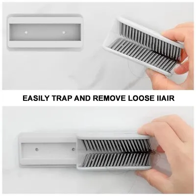 Shower Hair Catcher Wall Silicone Hair Trap For Shower And Tub Drain Protector • £8.84