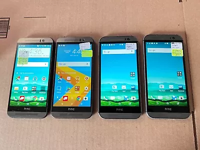 Lot Of 4 HTC Verizon Android Smartphones One X OP6B700 32GB + HTC6535L One M9 • $159.99