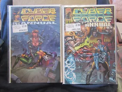 £8.74 • Buy Cyberforce Annual, # 1 + 2, Two Image Comics, Marc Silvestri, Cyblade, Misery