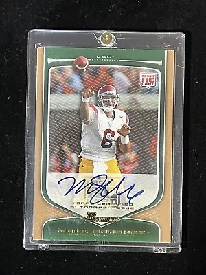 2009 Bowman Draft Picks Bronze 13/99 Mark Sanchez USC JETS Rookie Auto RC # 190 • $60