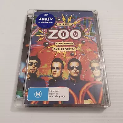 U2 Zoo TV Live From Sydney U2 (DVD 2006) • $19